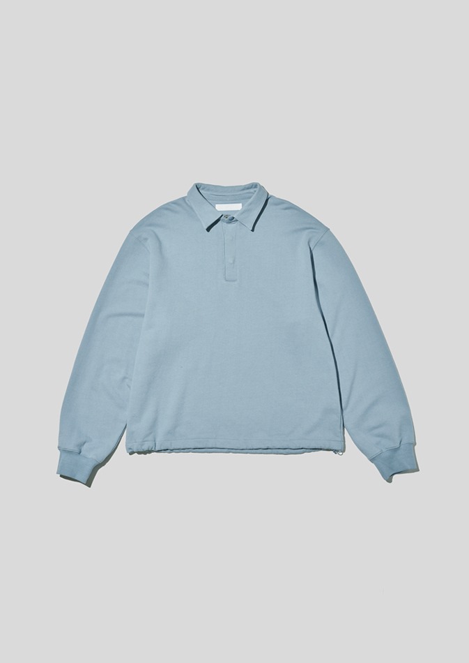 [가을 남친룩]럭비 스웨트 셔츠 라이트 블루